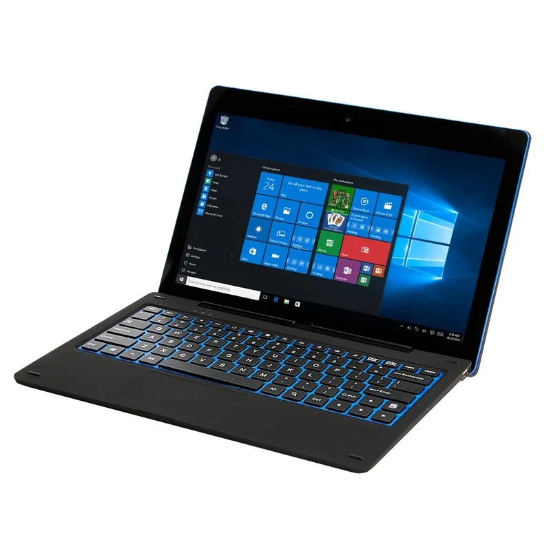 11.6'' Windows 10 T10 Tablet PC 2 in 1 Docking Keyboard 2GB DDR+64GB G12 Z8350 CPU 1366*768 IPS Touch Quad Core Dual Camera