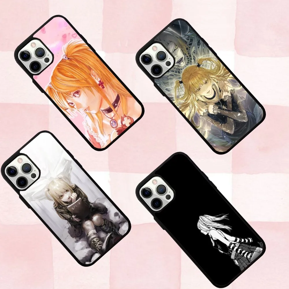 

M-Misas Deaths N-Notes Phone Case For IPhone 16,se4,15,Pro,Max,Case 14,Plus,13,12,11 Magesafe Magnetic Wireless Charge Cover