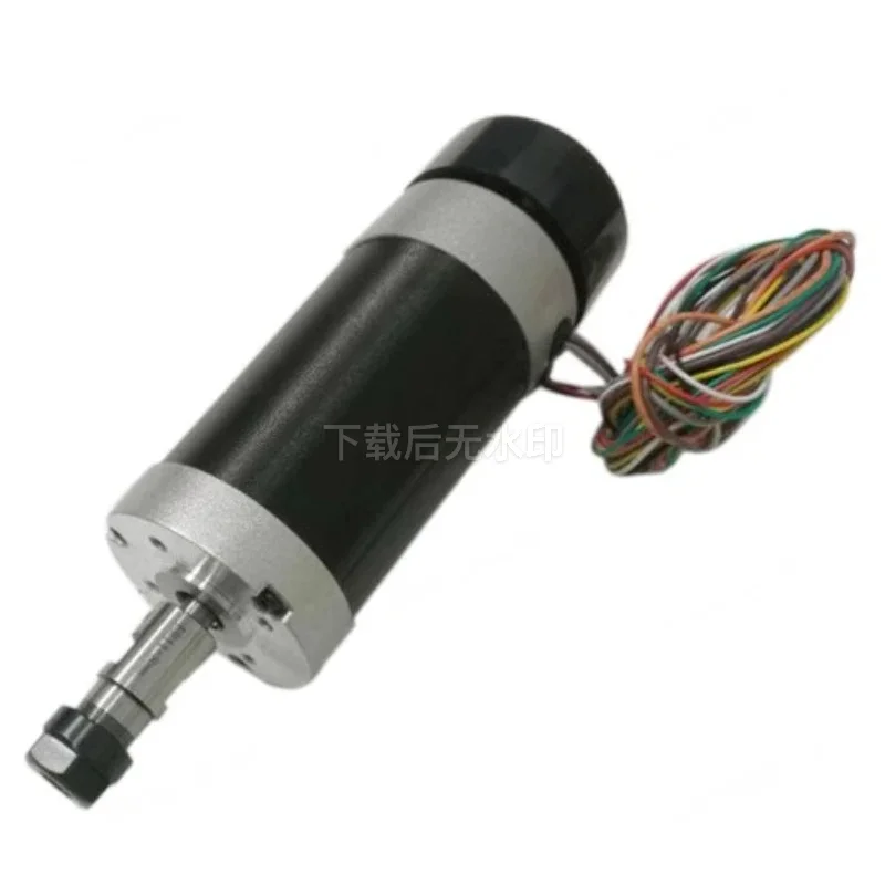500W Brushless ER11 Spindle Motor High Speed Air Cooled for PCB Engraving Drilling Grinding