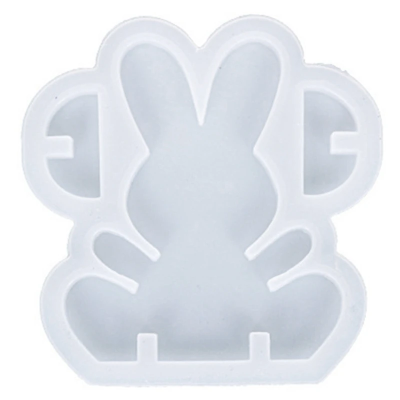 

Easter Bunny Mold 3D Cute Epoxy Resin Mold Silicone Soap Mould For Home Decoration DIY Crafts Handmade Gifts