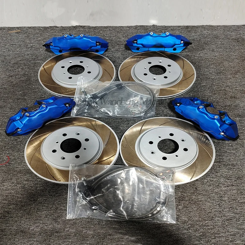 PSP Tuning Custom Auto Brake Parts 4-поршневой спортивный модифицированный гоночный тормозной суппорт SPOON Большой тормозной комплект для ободков 15 16 17 дюймов