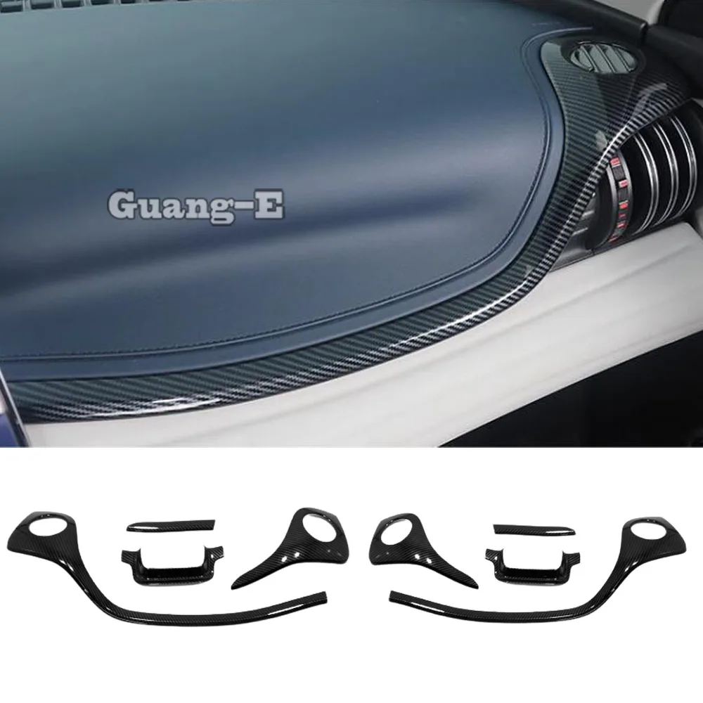 

ABS Center Control Dashboard Trim For BYD ATTO3/Yuan Plus 2022 2023 2024 Cover Decoration Frame Auto Interior Accessories