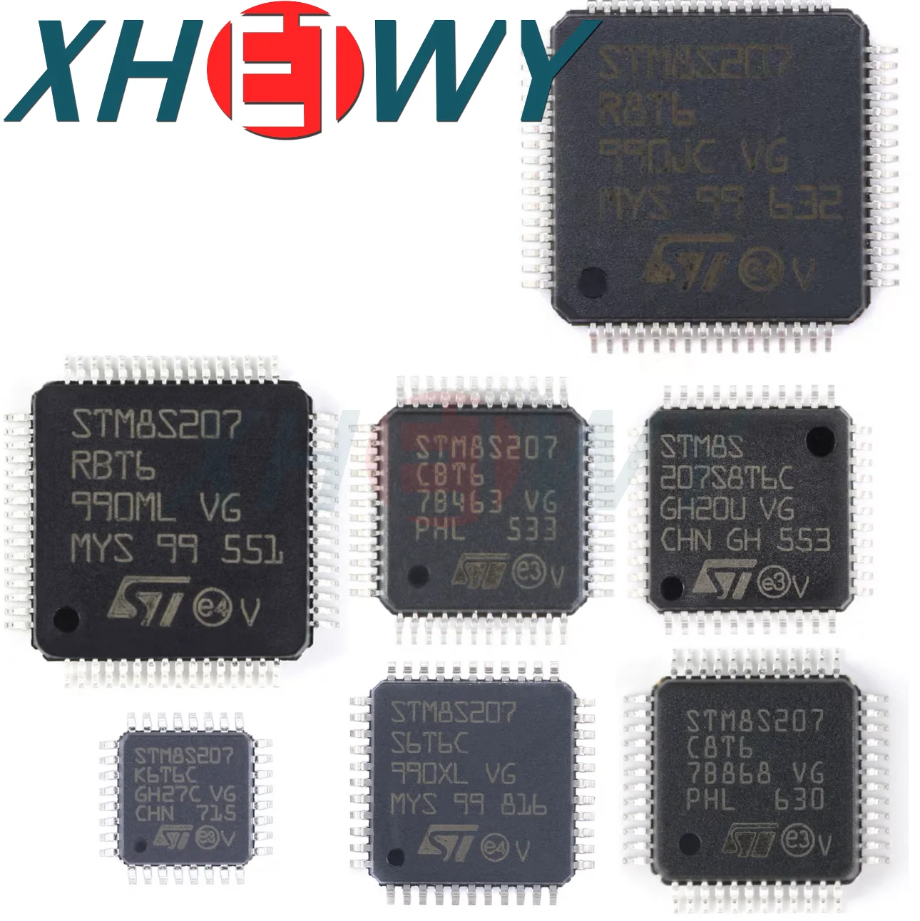 STM8S207RBT6 STM8S207K6T6C STM8S207S8T6C STM8S207C8T6 STM8S207CBT6 STM8S207S6T6C STM8S207R8T6 STM8S207 RBT6 S8T6C K6T6C C8T6