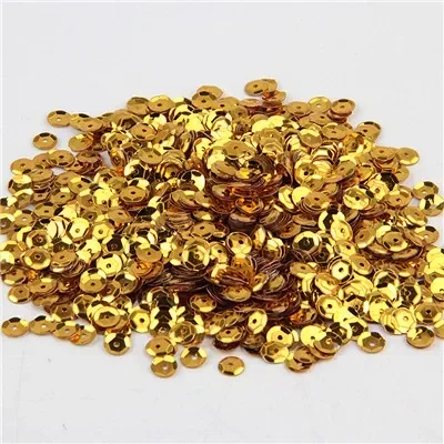 Round Cup Sequin 4mm Multi Color Sequins for Sewing Crafts