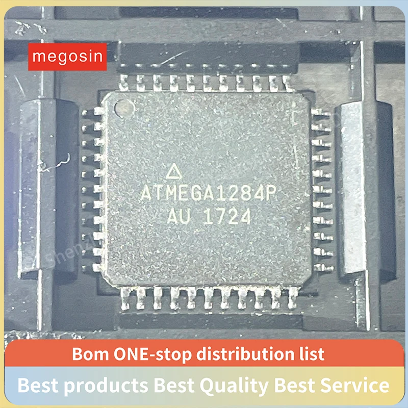 1PCS/LOT  ATMEGA1284P-AU ATMEGA1284P MEGA1284P QFP44 8-bit microcontroller chip