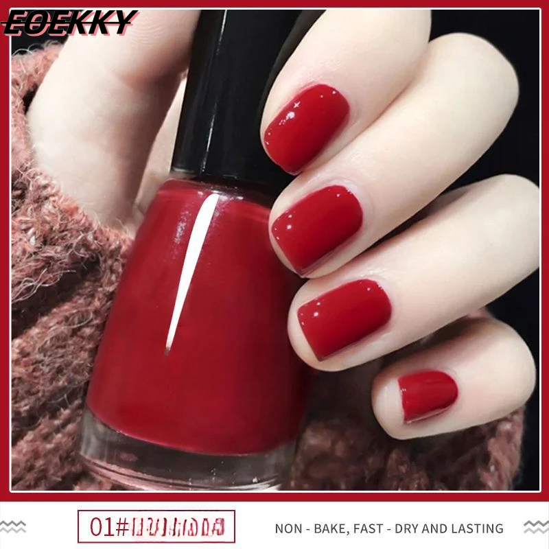 EOEKKY 15ml 28 color, durable, non curved, fast drying, non peeling, nail polish, luster, rare beauty, makeup lady