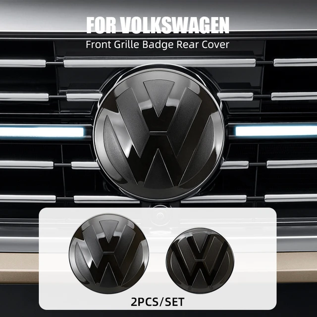 Car Modification Logo Sticker Not Affect ACC Front Rear Emblem Badges Cover  For VW Volkswagen Golf MK6 MK7 MK8 TIGUAN POLO