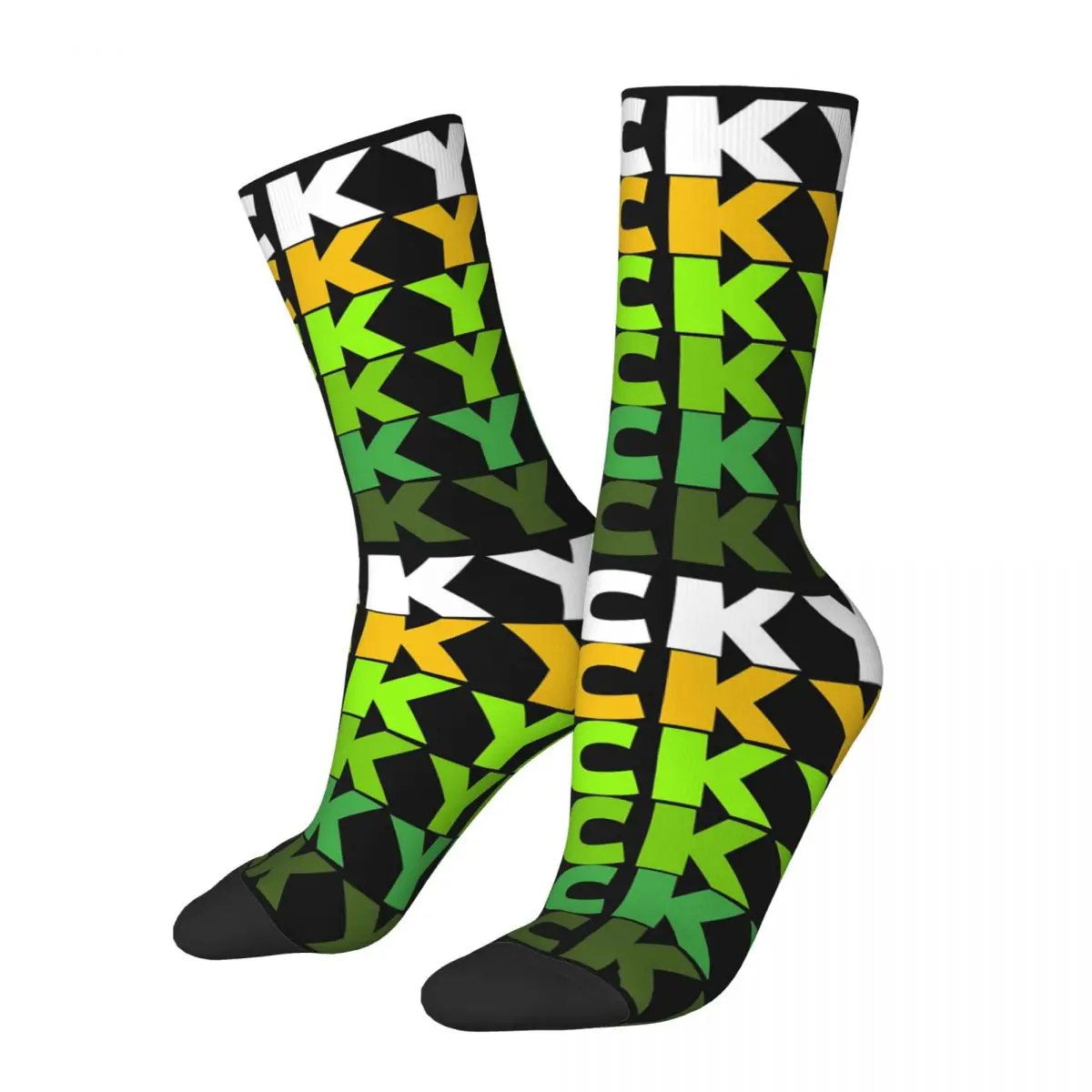 

Lucky St Patricks Day Socks Harajuku Sweat Absorbing Stockings All Season Long Socks Accessories for Unisex Christmas Gifts