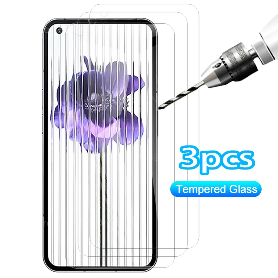 

3Pcs protective glass for Nothing phone 1 (1) No thing phone1 2a plus 3a pro tempered screen protector armor safety film 6.55''