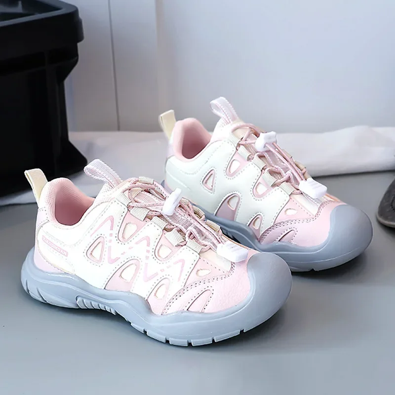 

Size 26-37 Breathable Mesh Kids Boy Sneakers Summer New Style Lightweight Casual & Tennis Sports Shoes (4 To 12 Years)