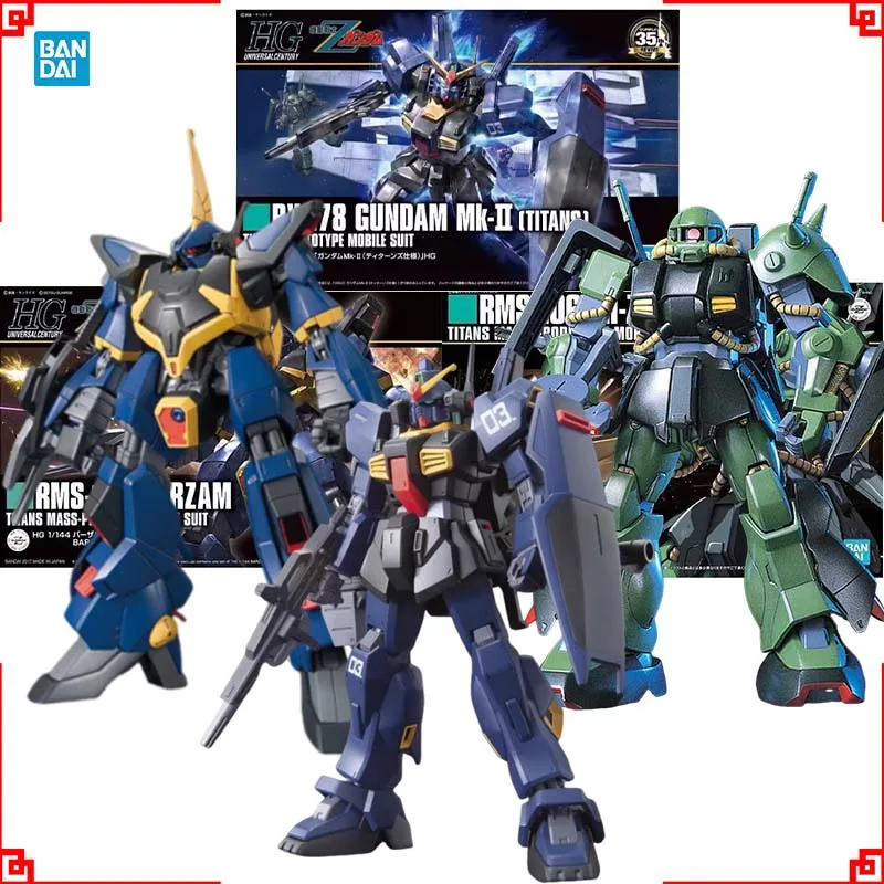 バンダイ-ガンダムモデルキット-hguc-mk-2-タイタンズ-hi-ザック・バーザム-アクションフィギュア-ガンプラ構築キット-ガンダムグッズ-アニメフィギュア