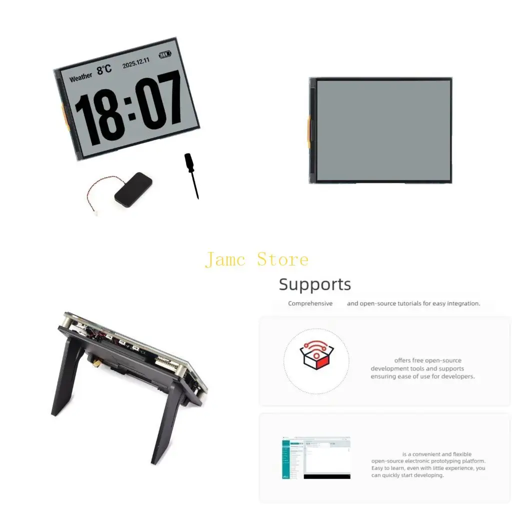 

LX0B Development Board for Sensoring Connectivities Multiple GPIO Port 4.2inch Screen and AI Voice Controls