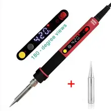 Digital Adjustable Soldering Iron 110V 220V #4