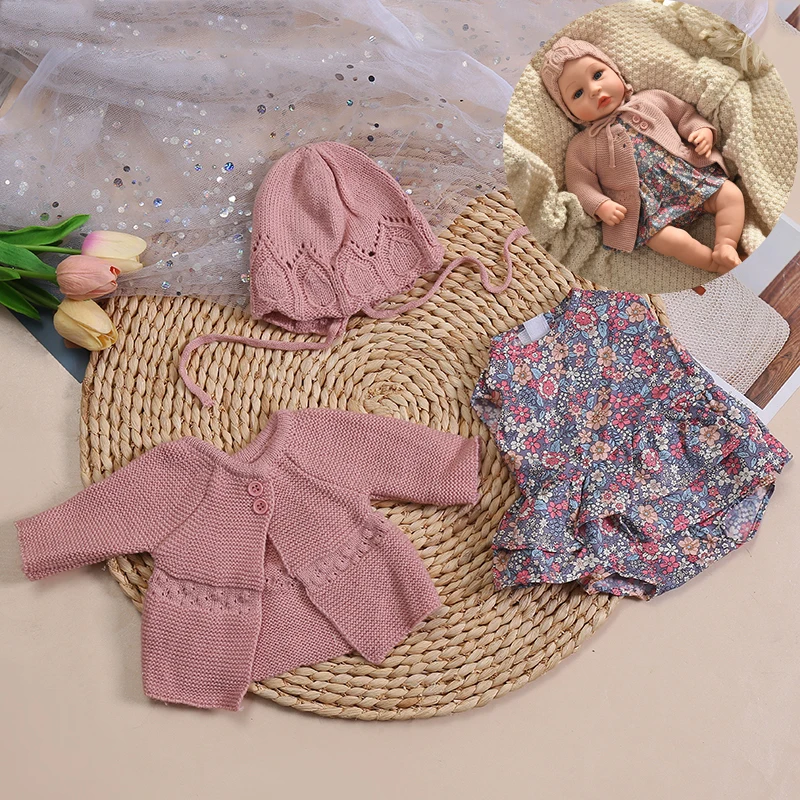Reborn Baby Doll Clothes for 45cm Dolls Clothes Accessories Fashion Cute Girls DIY Baby Reborn Doll Clothes Accessories DIY Toys