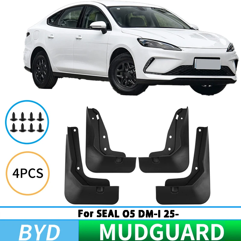 For BYD Seal Seal 05 DM-i 2025 Car Tire Soft Fender Skin