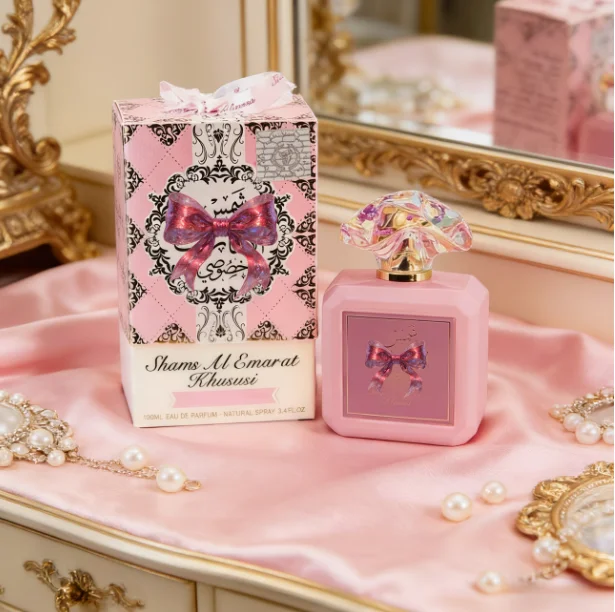 Pink Blush Marshmallow Perfume - Romantic Arabian Scent for Women in Captivating Pink Bottle, 100ml EDP, The Perfect Sweet Gift