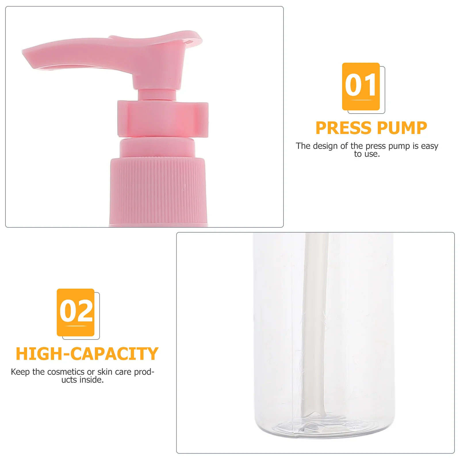 1Set Travel Bottles Mini Spray Bottles Refillable Portable Perfume Atomizer Containers for Skincare Makeup Hair Mist