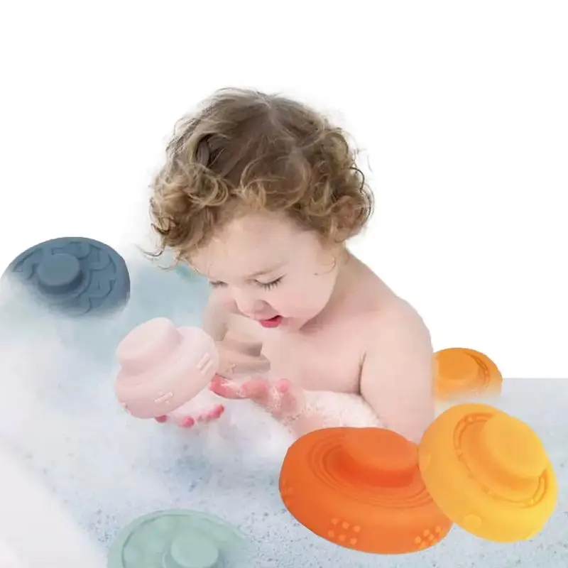 

Rainbow Stacking Toy Stackable Ring For Babies Early Educational Montessori Sensory Stacker Toys Babies Infant Silicone Teether