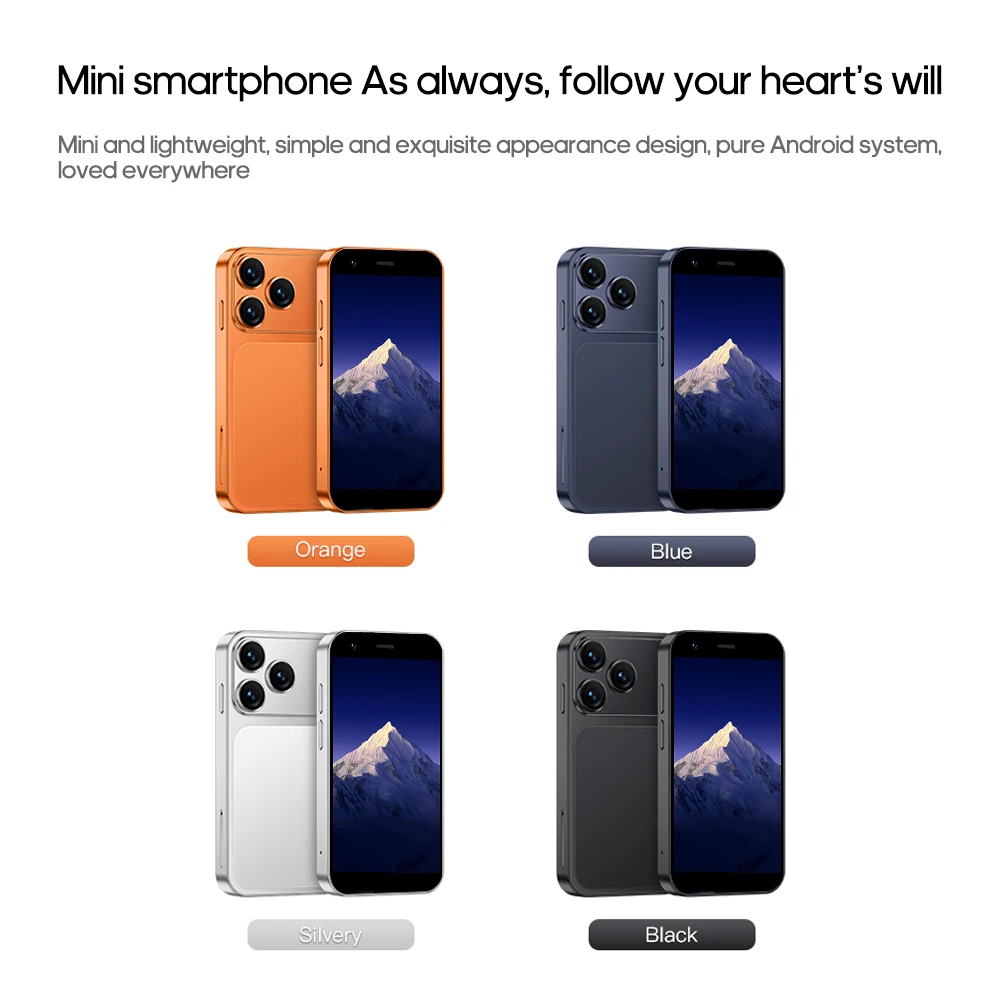 FUFFI I17 Mini Smartphone Android Phone Face ID Portable 8.1 Mini Celulare 3.0 Inch HD 2GB RAM 16GB ROM 900mAh Battery Cellphone