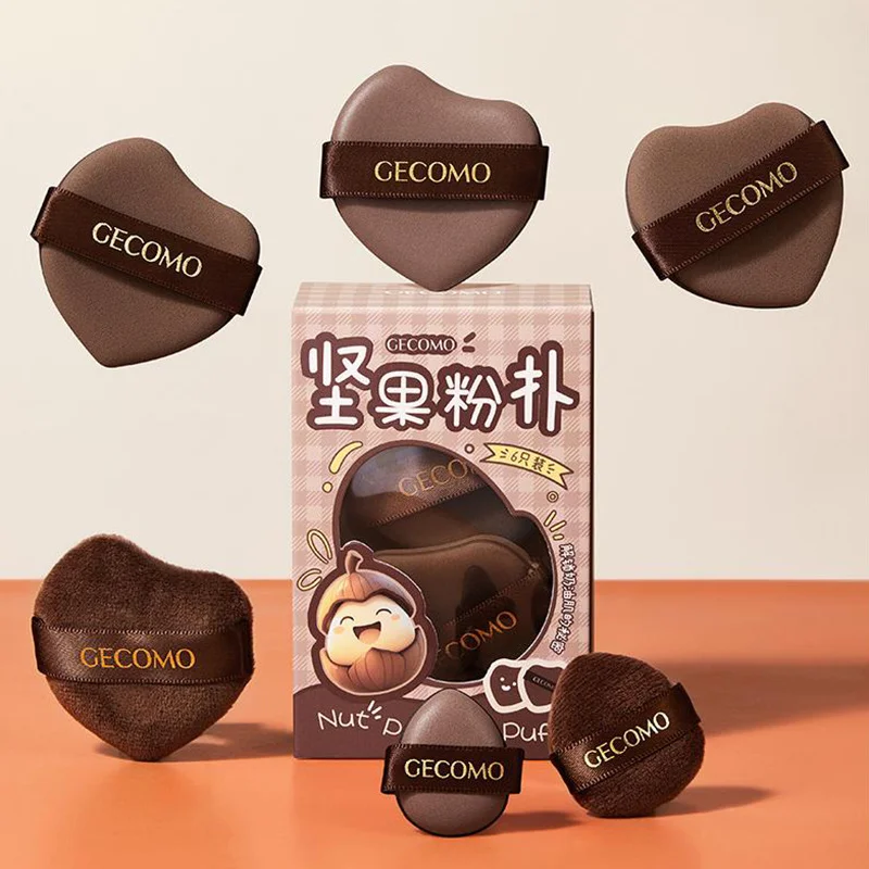 6 قطعة ماكياج إسفنجة تجميل الأساس فضفاض مسحوق أحمر الخدود مزج نفث السلس الجاف الرطب استخدام أداة قضيب التجميل بالجملة