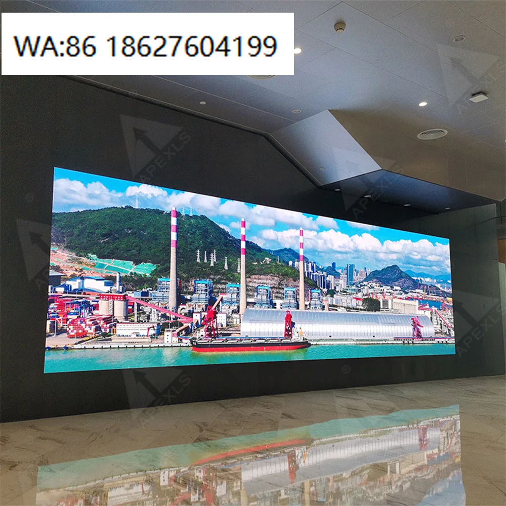 Özel P1.2 P1.5 P1.8 P2.5 İç Mekan LED Video Duvar Paneli Alışveriş Merkezi Perakende Satışları İçin Reklam Ekranı