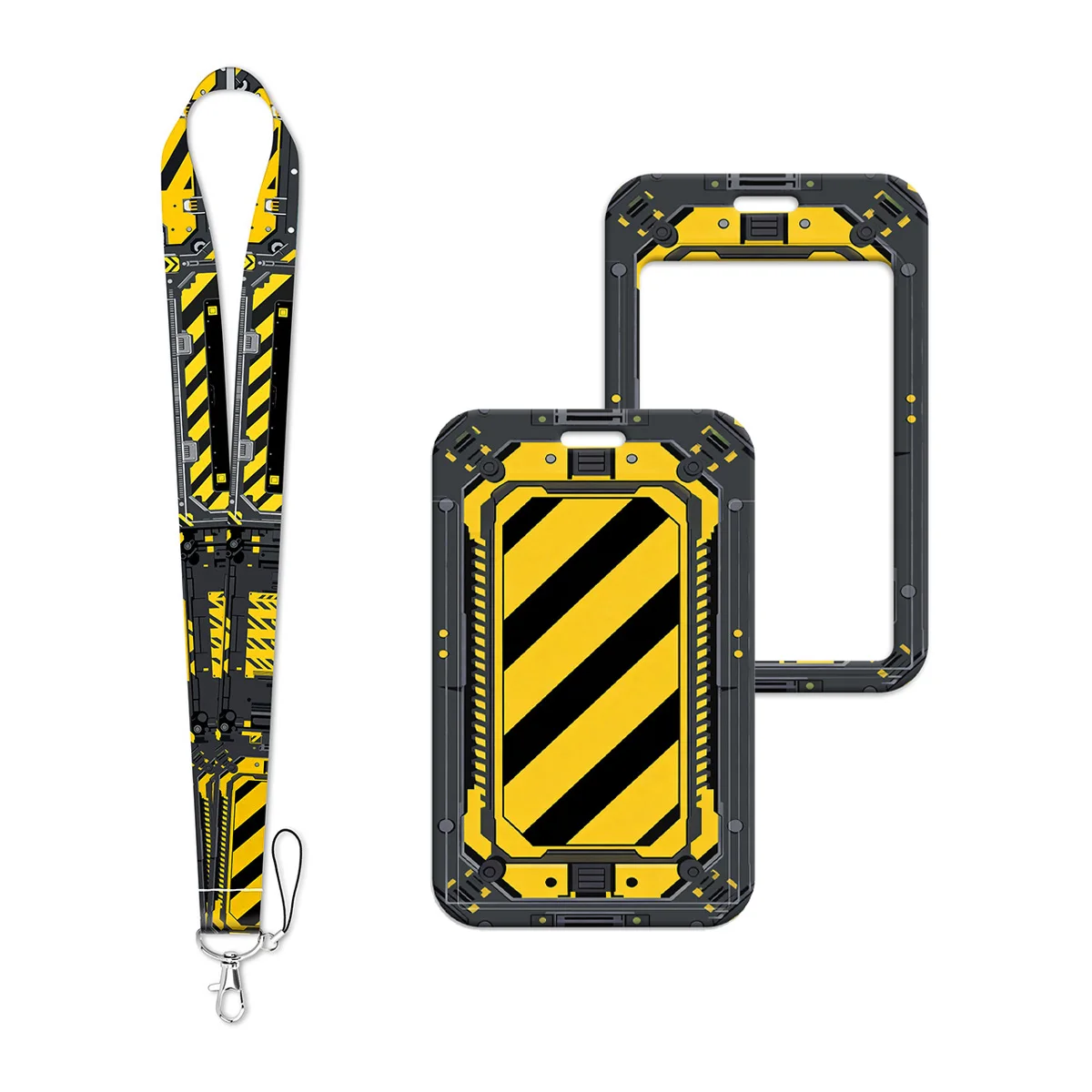 

Machine Police Line Lanyard Neck Strap Keychain ID Card Cover Badge Holder Mobile Phone Hang Rope Keyring Accessories Gifts
