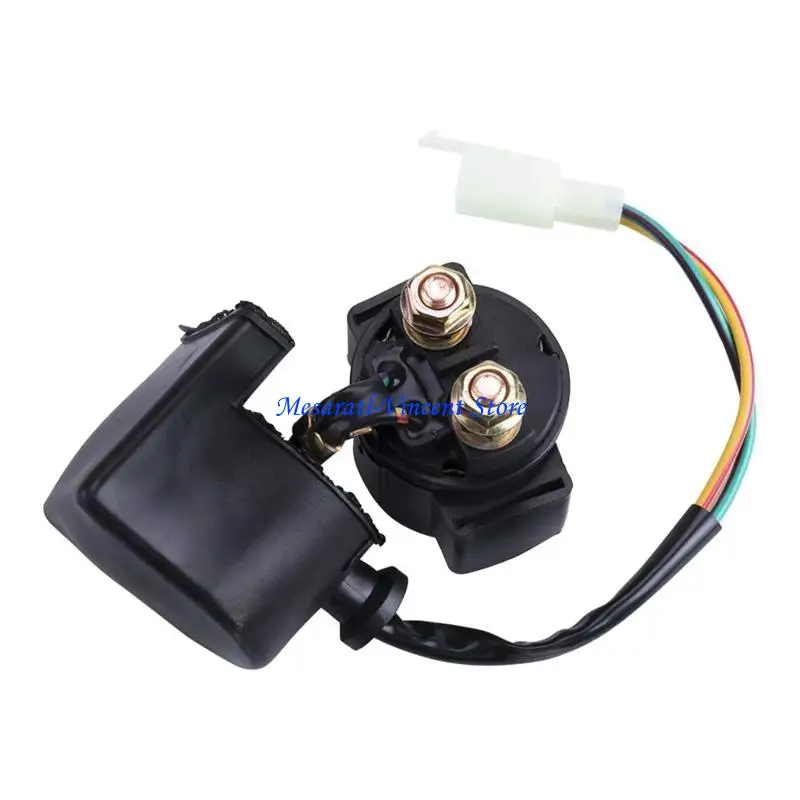 A70F Industrial Grade Starter Solenoid Motorcycle Parts for 50-250cc GY6 Engine