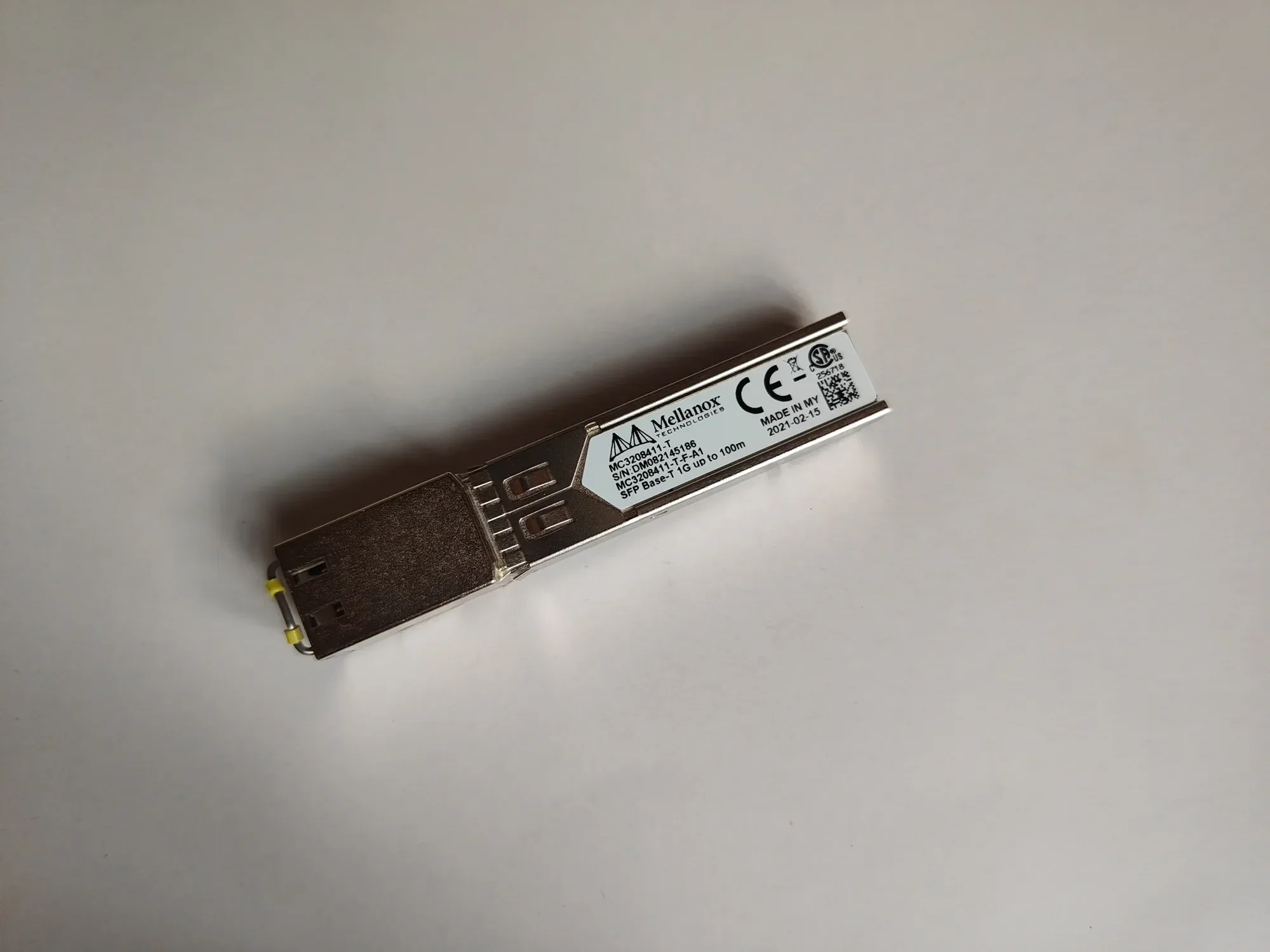 Moduł sieciowy Mellanox Gigabit Ethernet RJ45 SFP MC3208411-T MC3208411-T-f-A1 1G do 100M Moduł sieciowy optyczny