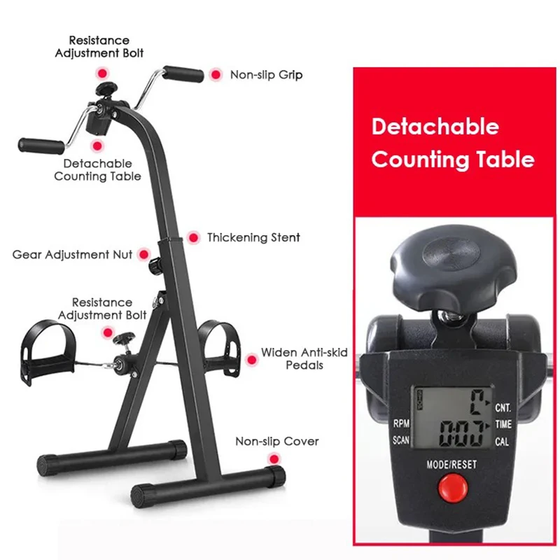 High Quality Indoor Fitness Pedal Trainer For Upper And Lower Extremity Rehabilitation Indoor Exercise Bike