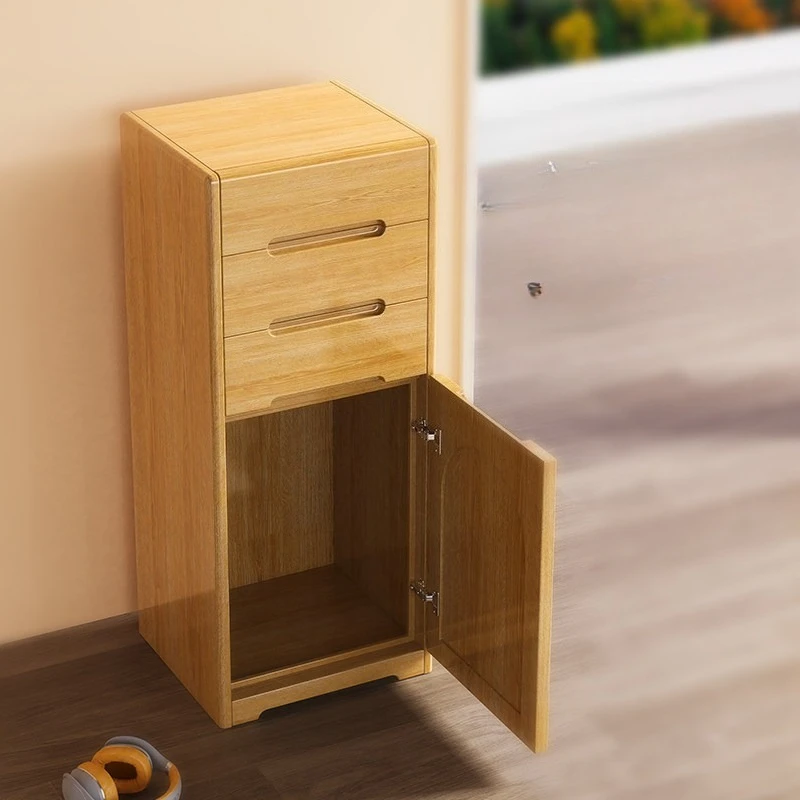

Solid wood invisible safe household small fingerprint anti-theft living room and bedroom display storage hidden