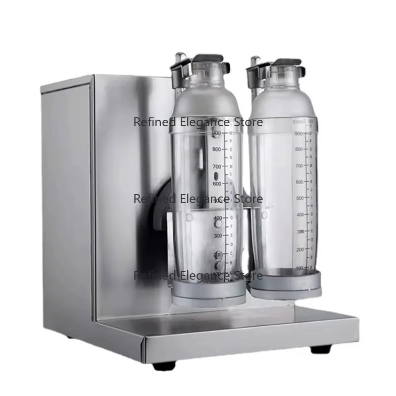 Commercial Double‑cup Automatic Agitation Shaking Device For Milk Tea Bubble Drink Making