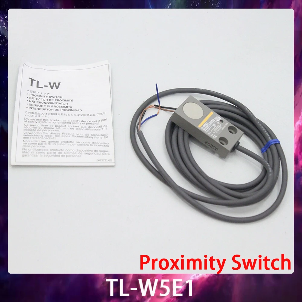 New TL-W5E1 Proximity Switch Sensor Flat Type NPN Normally Open Three-Wire DC