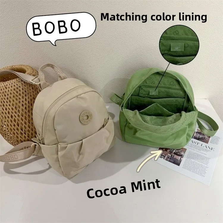 

Модная корейская женская легкая универсальная сумка-багет BoBo Bapa с мягкой отделкой и застежкой-молнией для использования в кампусе