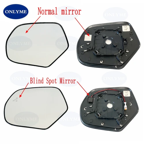 Espejo de cristal convexo calefactable para camioneta de coche con punto ciego para Mitsubishi L200 Triton MR Pick Up 2019 2020 2021 2022 2023