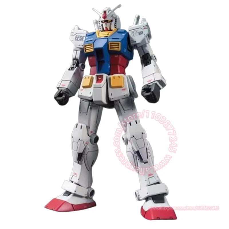 BANDAI HG 1/144 GTO 026 RX-78-2 กันดั้มอินเทรนด์รุ่นอุปกรณ์ต่อพ่วงของเล่นรูปเดสก์ท็อปเครื่องประดับประกอบมือของขวัญวันเกิด