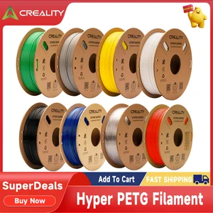 Filamen Hyper PETG Kreasi 1.75 mm Kecepatan Tinggi 30-600mm/dtk Akurasi Filamen Hyper PETG / Spool 1kg ± 0.03 mm untuk Printer K1 Max 3D 10 filamen kreasi penjualan terbaik - №