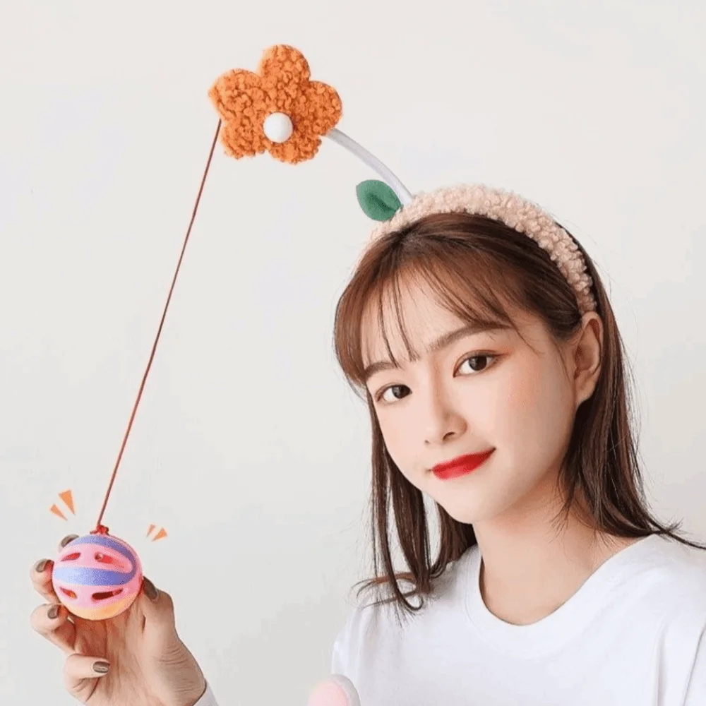 Novo mini flor acessórios para o cabelo lã de cordeiro net perda de peso grampos de cabelo brinquedos para uso do bebê