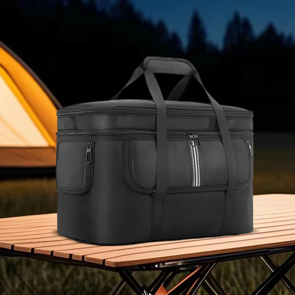 Carrying Case for Power 1000 Portable Power Station Storage Case Travel Carrying Bag Waterproof with Shoulder Strap & Handle