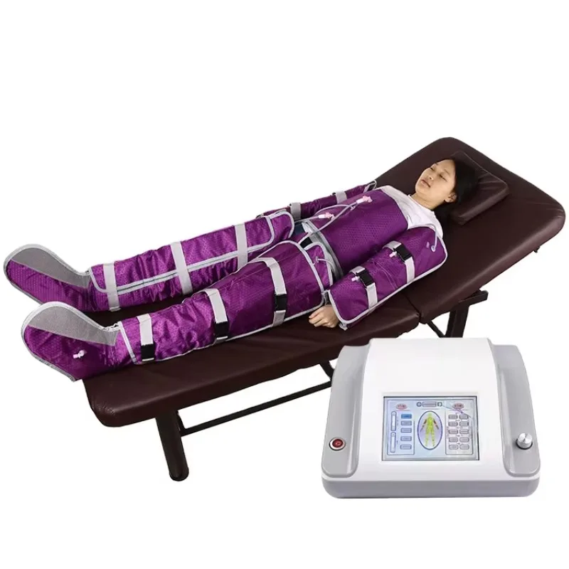 

Pressotherapy Full Body Presoterapia Profesional Lymphatic Drainage Device Foot Massager Pressure Massage Suit Machine