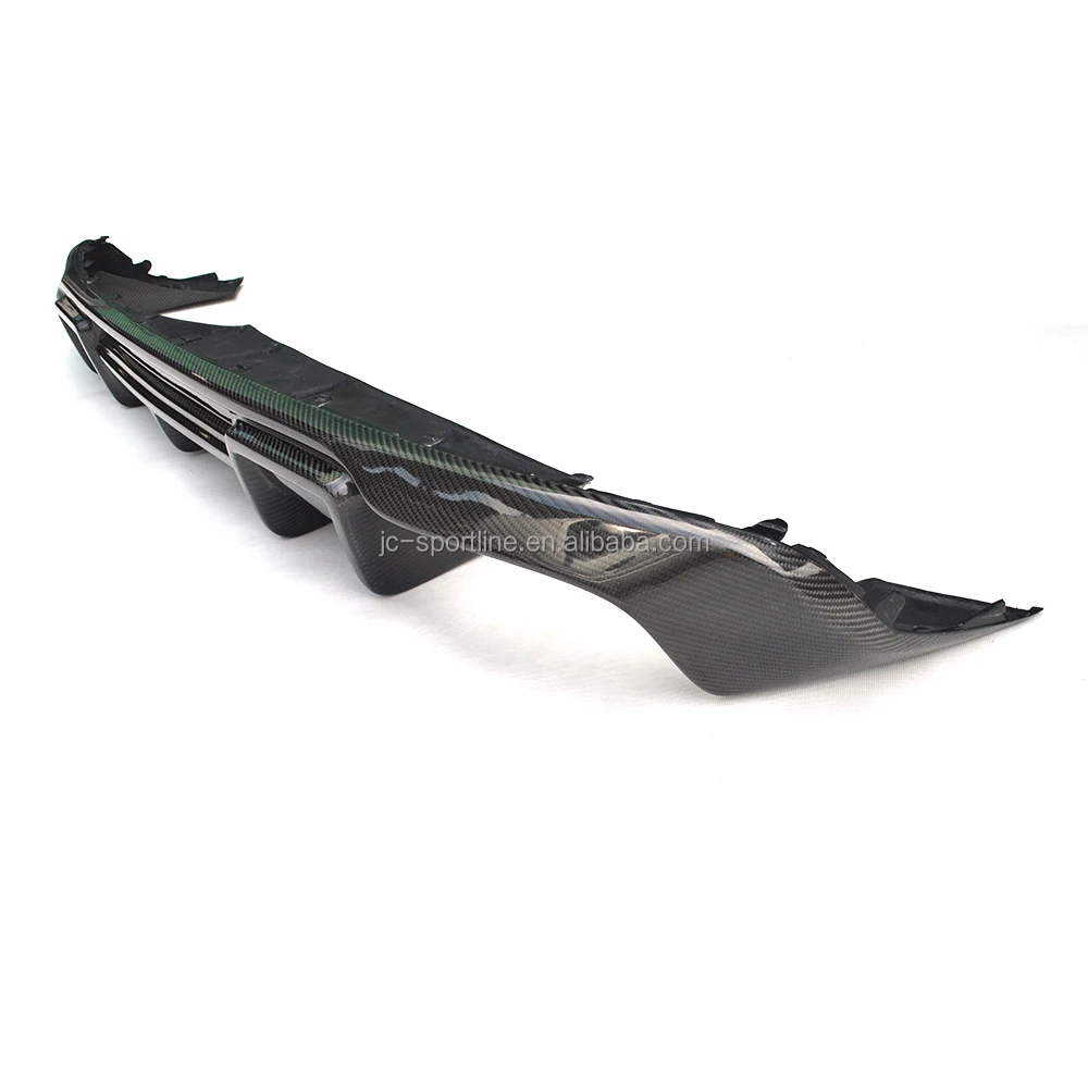 Carbon Fiber Rear Bumper Lip Diffuser for Audi S3 2015 2016 Sedan RS Style