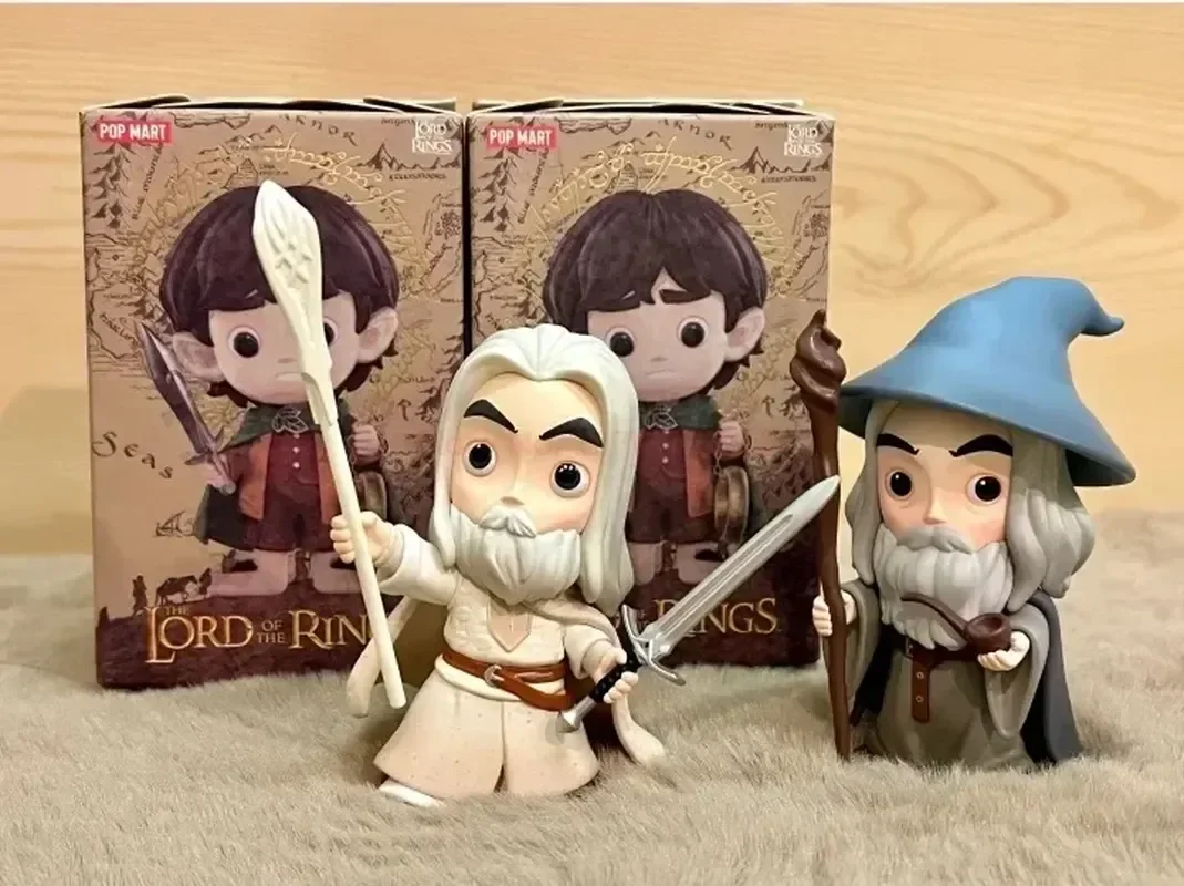 Nieuwe 7.5-9.7Cm De Heer Van De Ringen Anime Beeldje Saruman Auron Gollum Action Figure Desktop Ornament Speelgoed Cadeau