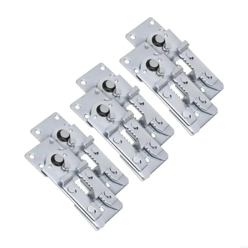Secure Your Couch Sections 6Pcs Steel Connectors Adjustable Brackets Prevent Sofa Sliding