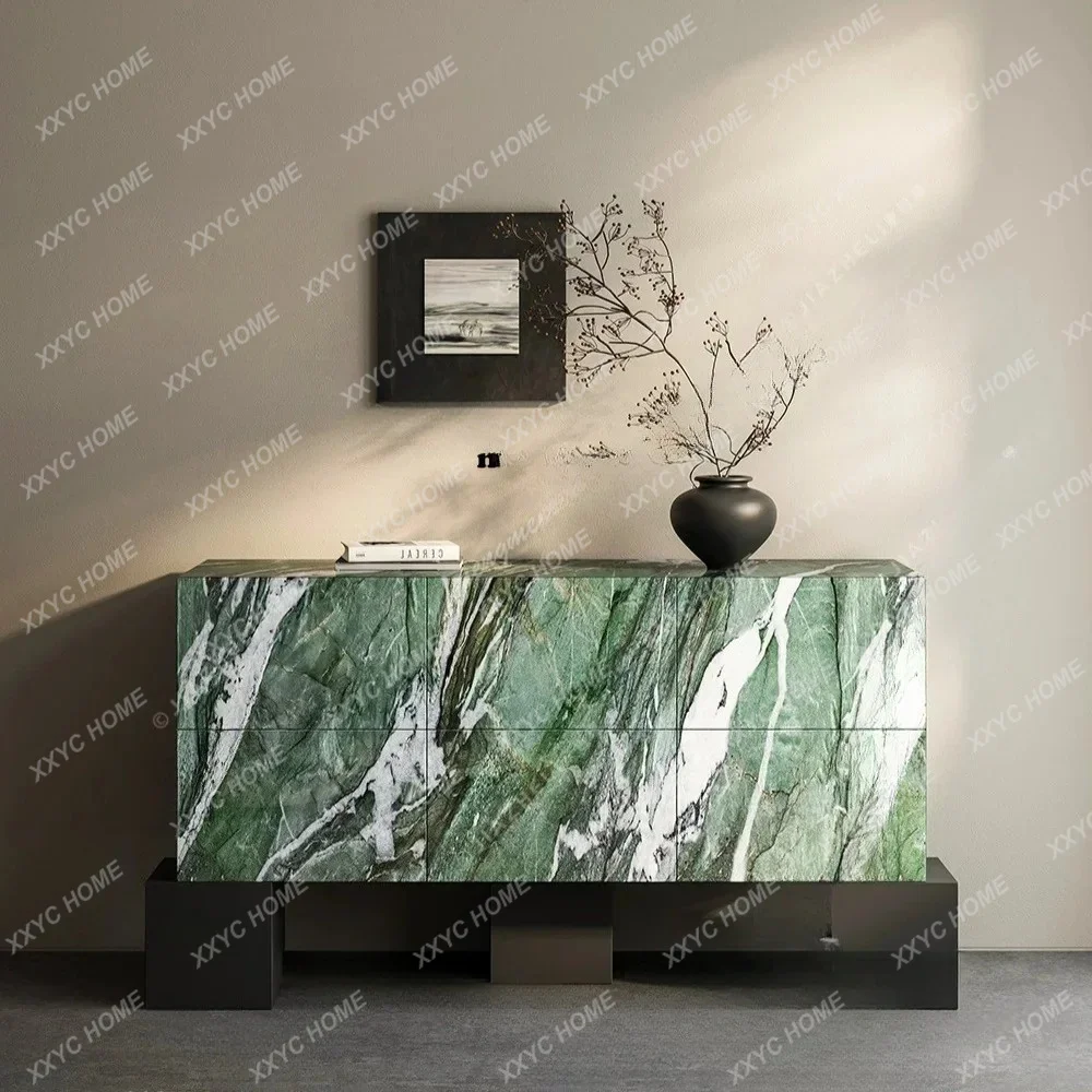 New chest cabinet, antique living room, advanced sense entrance, advanced custom locker, entrance decorative cabinet