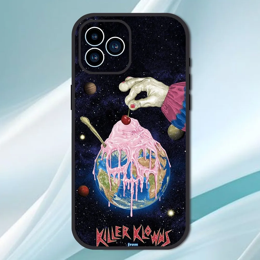 Movie K-Killer Klowns From Outer Space Phone Case For iPhone 13 12 11 14 15 Pro XS Max XR X 8 7 6S 6 Plus Soft Back case