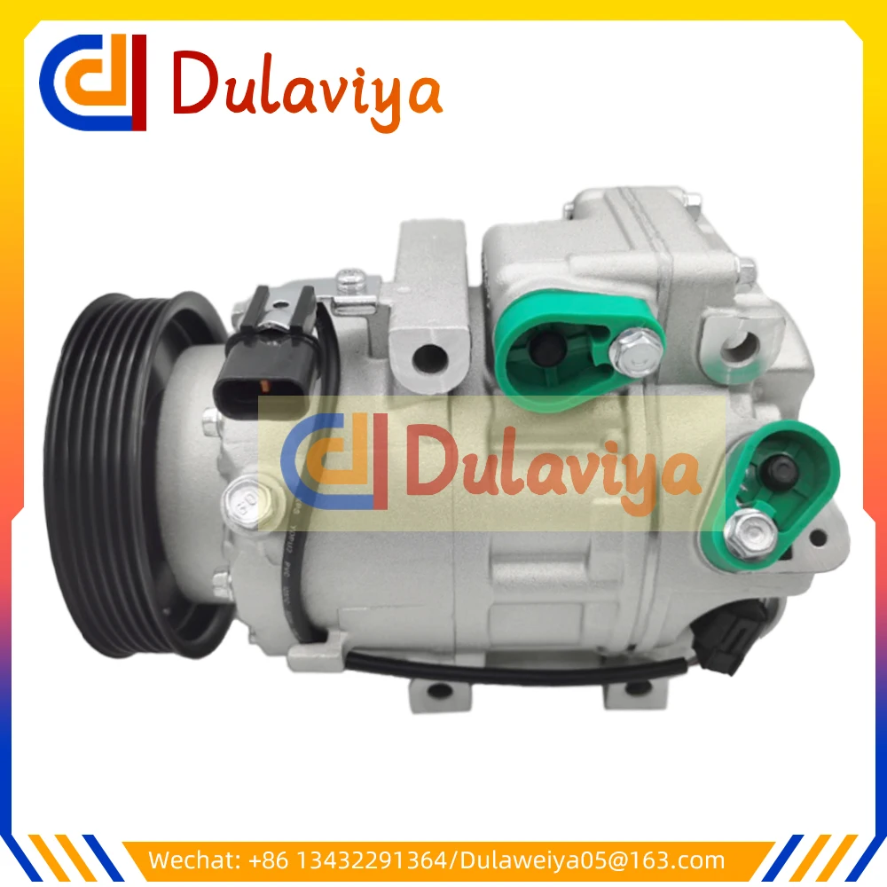 For AC Compressor Hyundai SANTA FE 2.0L 2.4L 2013-2018 KIA SORENTO 2.0L 2.4L 2014 97701-1U500 977011U500 97701-1U500RU 7513157 - Image 2