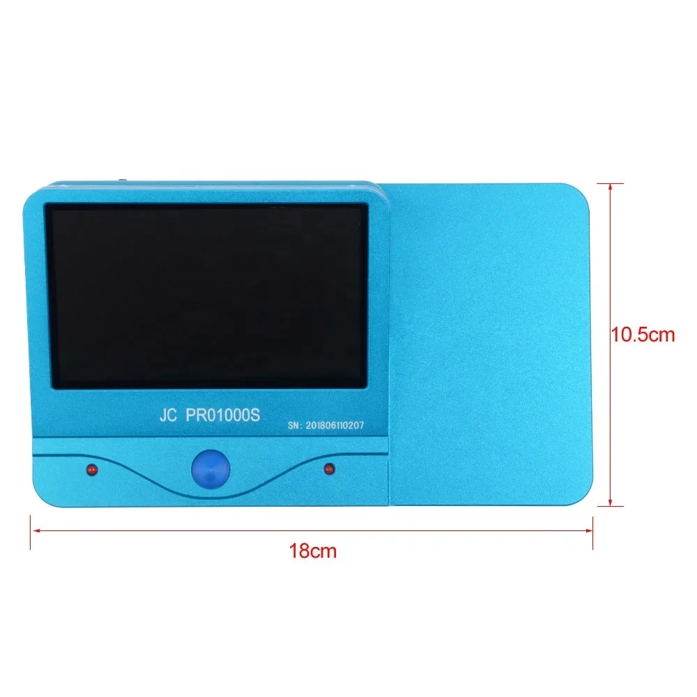 أدوات إصلاح JC Pro1000s وحدة كشف المصفوفة النقطية لـ X إلى 11 pro max إصلاح معرف الوجه نقطة العارض