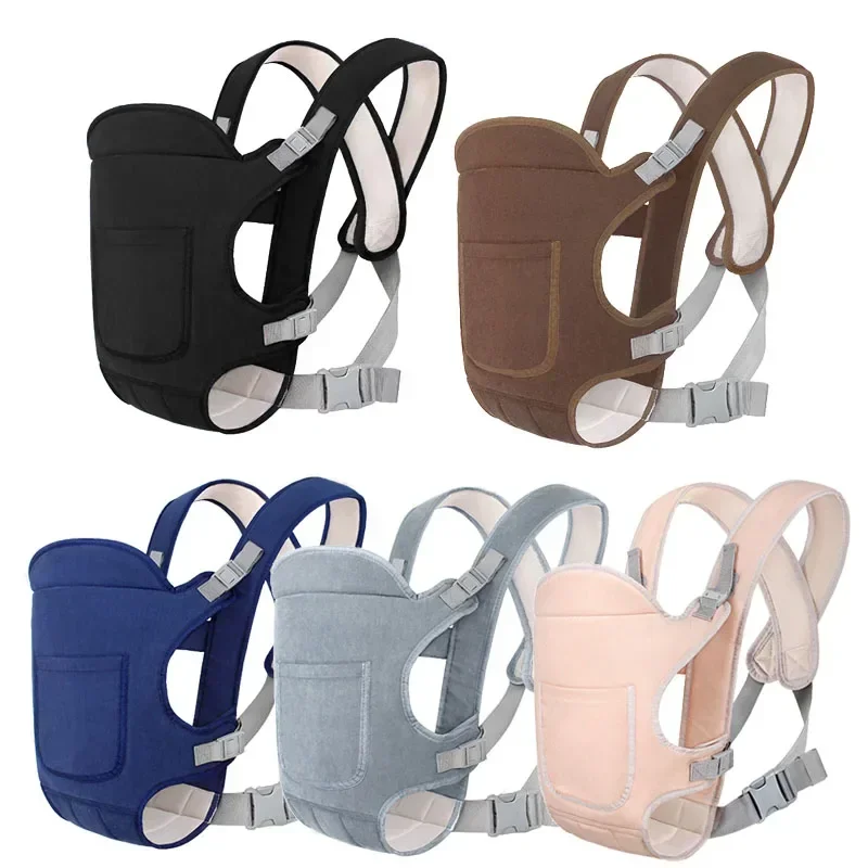 Baby Going Out Safety Sling Carrier Multifunctional Shoulder Baby Carrier Four Methods Front and Back Versatile for All Seasons