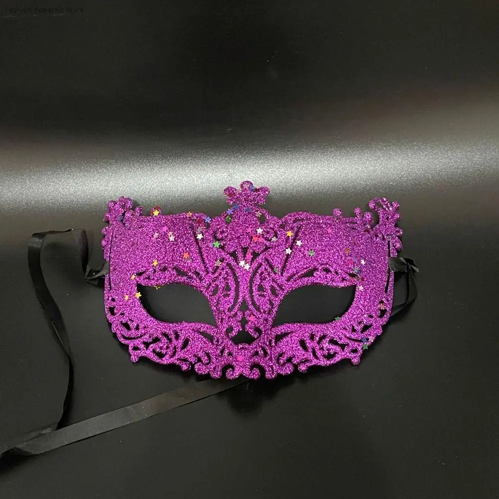 

Queen Show Gift Fancy Face Mask Carnival Cosplay Prom Props Dance Masks Party Supplies Venice Mask Masquerade Lace Mask