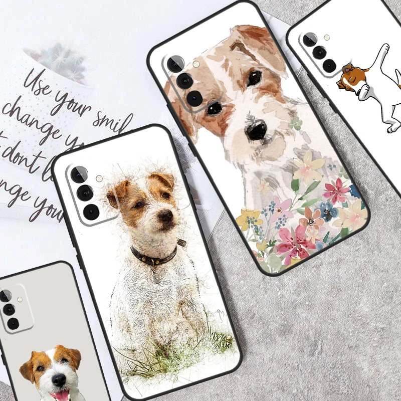Jack Russell Terrier Case For Samsung Galaxy A32 A52 A22 A12 A14 A24 A34 A54 A15 A25 A71 A51 A13 A33 A53 Cover