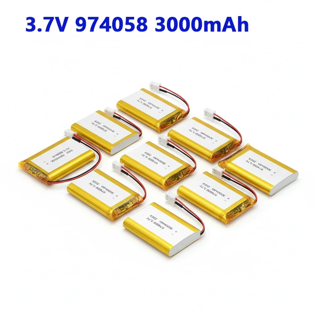 

974058 3000mAh High Capacity Lipo Battery Rechargeable Lithium Polymer with PH2.0 Plug for Aeromodelling RC Models GPS